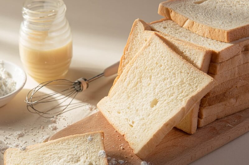 Classic Eggless White Sandwich Bread